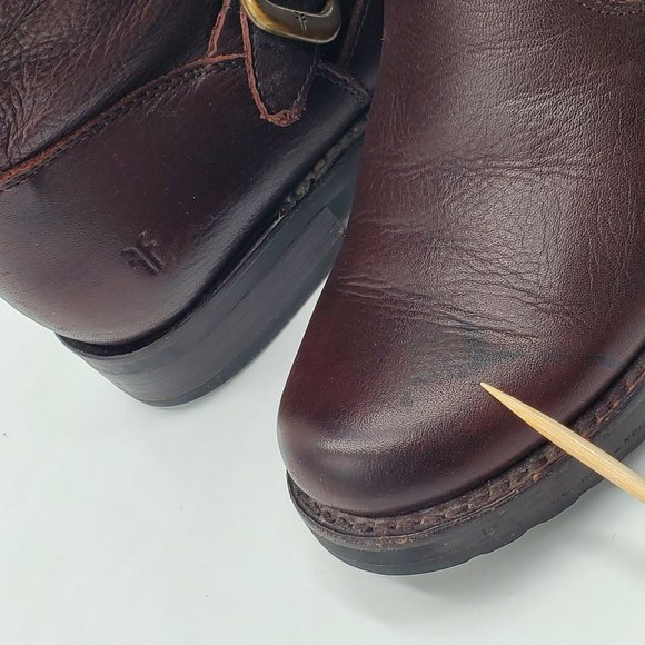 Frye Leather Moto Boots - Picture 14 of 15